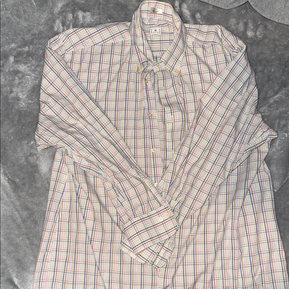 Peter Millar Multicolor Plaid Button-Down Shirt